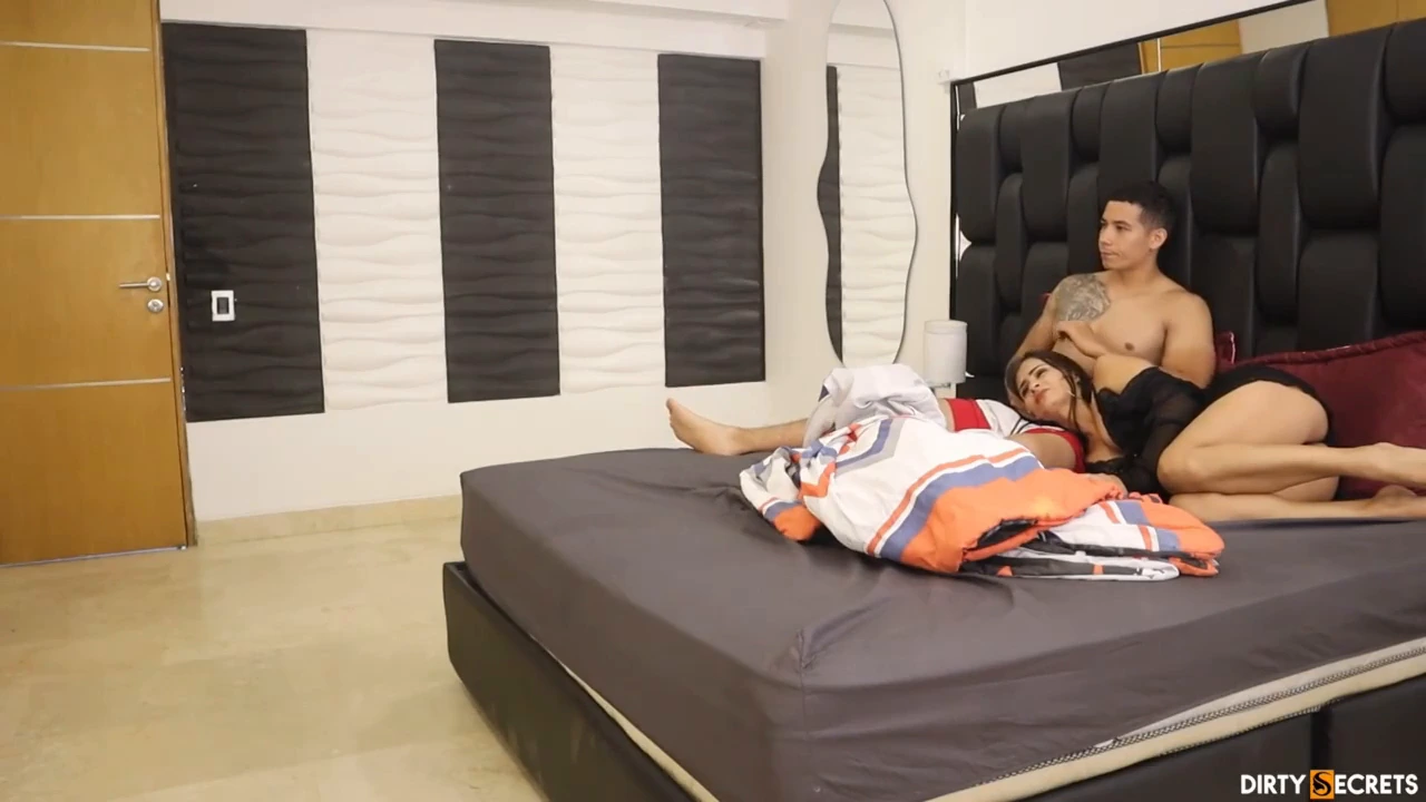 A shocking incident left a man shaken, but his eager wife had a daring plan to help. She suggested an intimate encounter with a close relative, and he agreed. The dynamic duo took charge, and things got steamy fast.